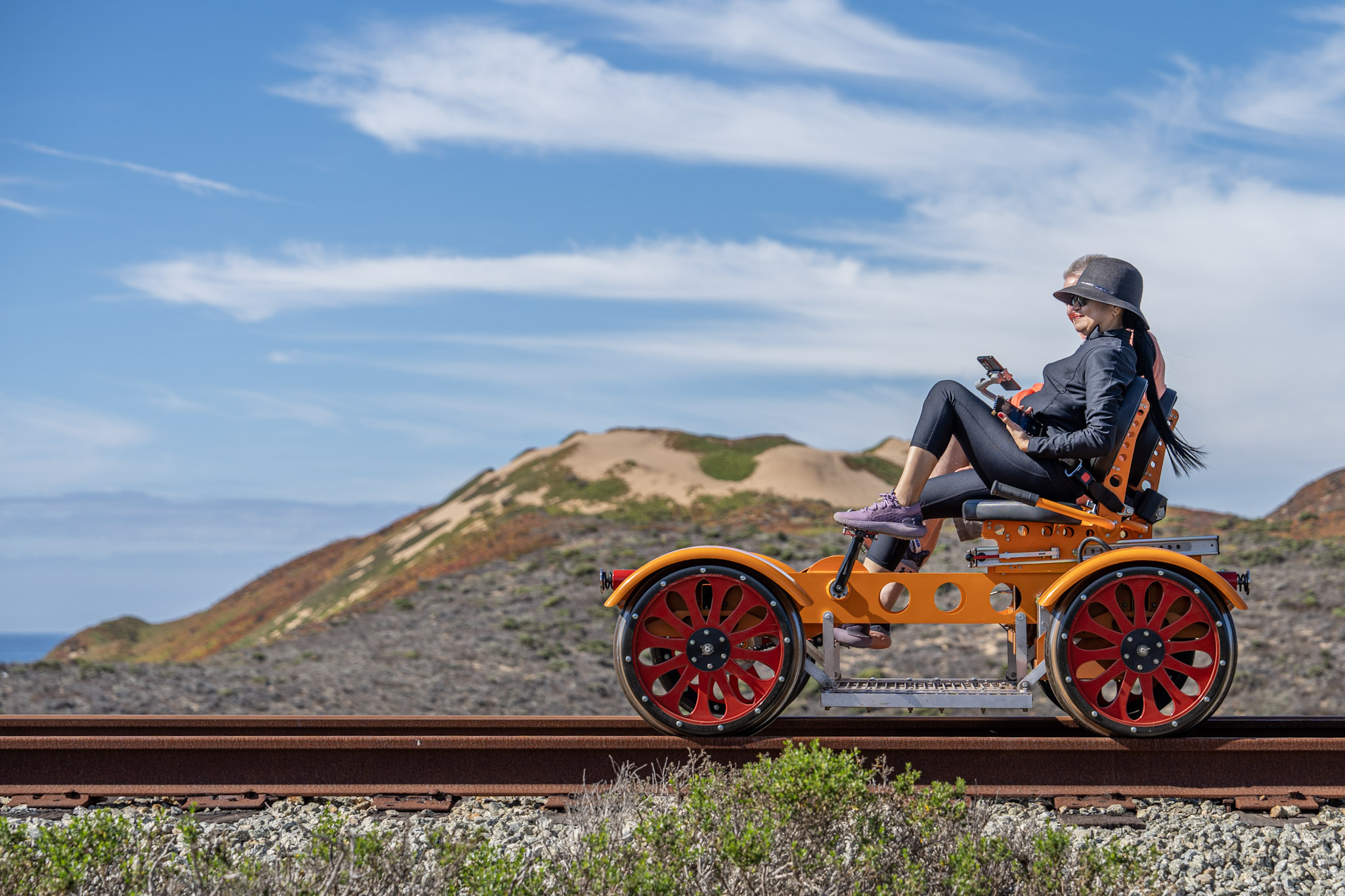 Monterey Bay Rail Bikes Railbike and handcar tours across the